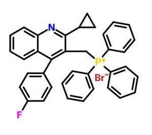 [2-ciklopropil-4- (4-fluorofenil) -kvinolin-3-ilmetil] -trifenil-fosfonij Bromido CAS br. 154057-58-6